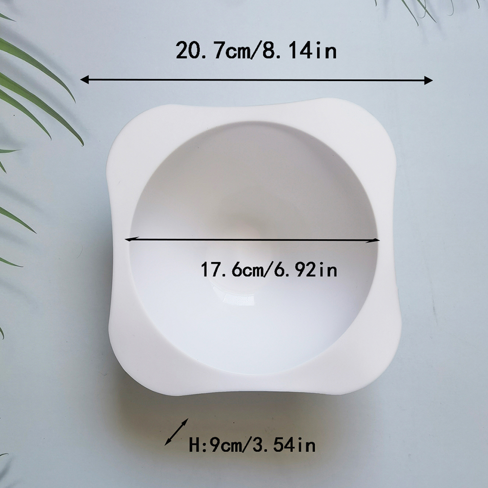 1/3pcs Large Silicone Hemisphe - Coaster Mold Round ulasan dan harga