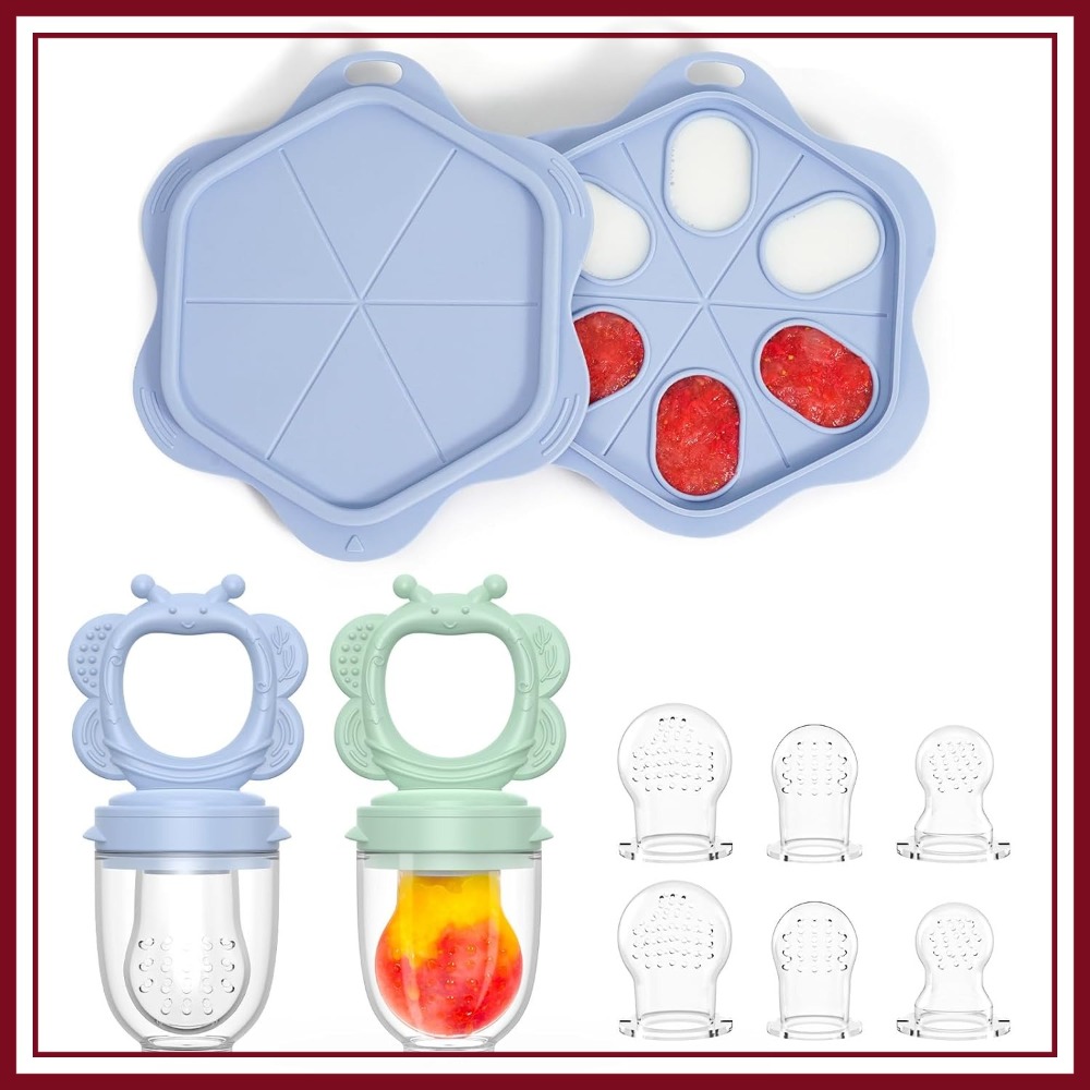 Silicone Baby Fruit Food Feede - Silicone Mold Tray ulasan dan harga