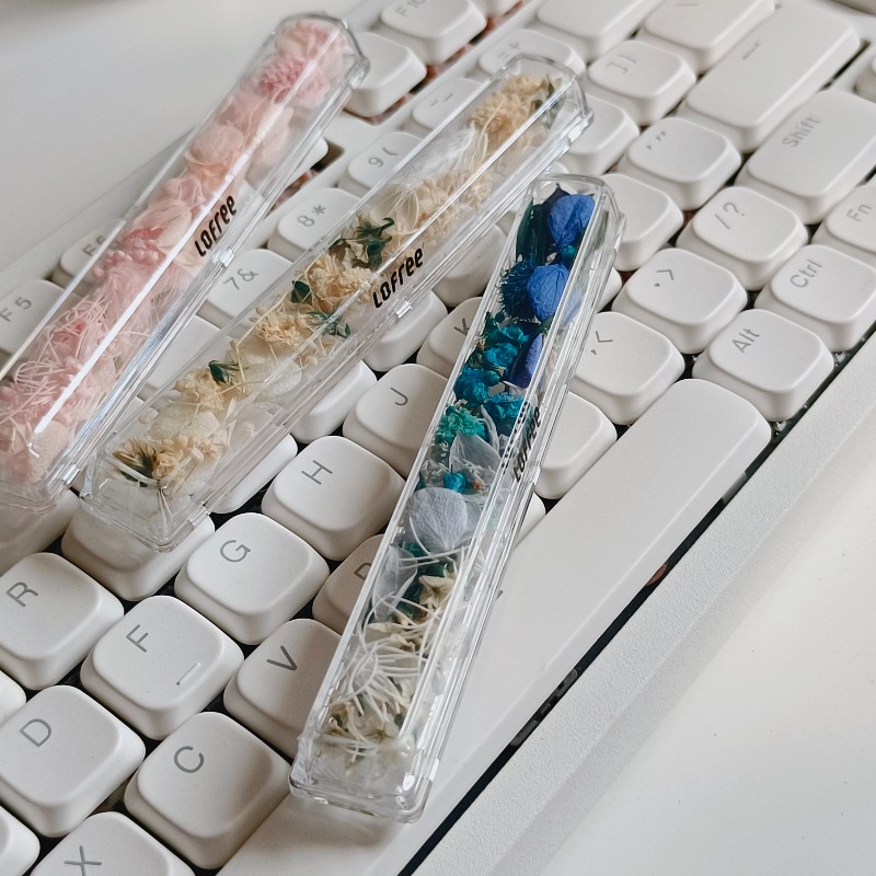 Spacebar Keycap Custom Preserv - Flower Preservation Resin ulasan dan harga