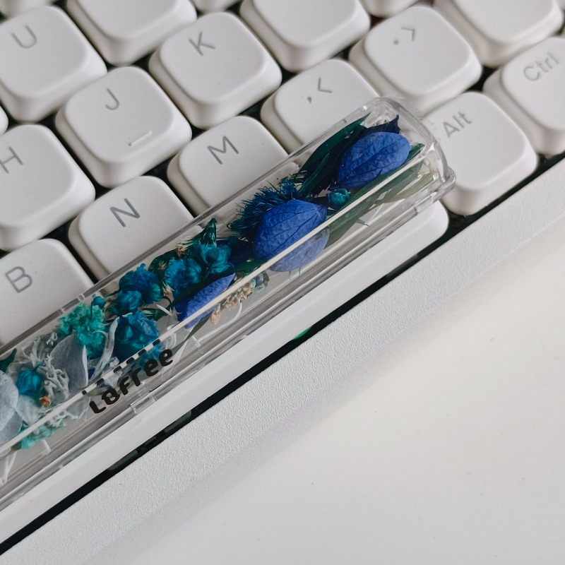 Spacebar Keycap Custom Preserv - Flower Preservation Resin ulasan dan harga