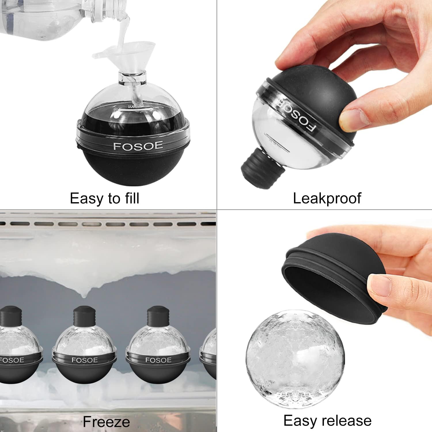 Silicone Ice Ball Molds for Wh - Coaster Mold Round ulasan dan harga