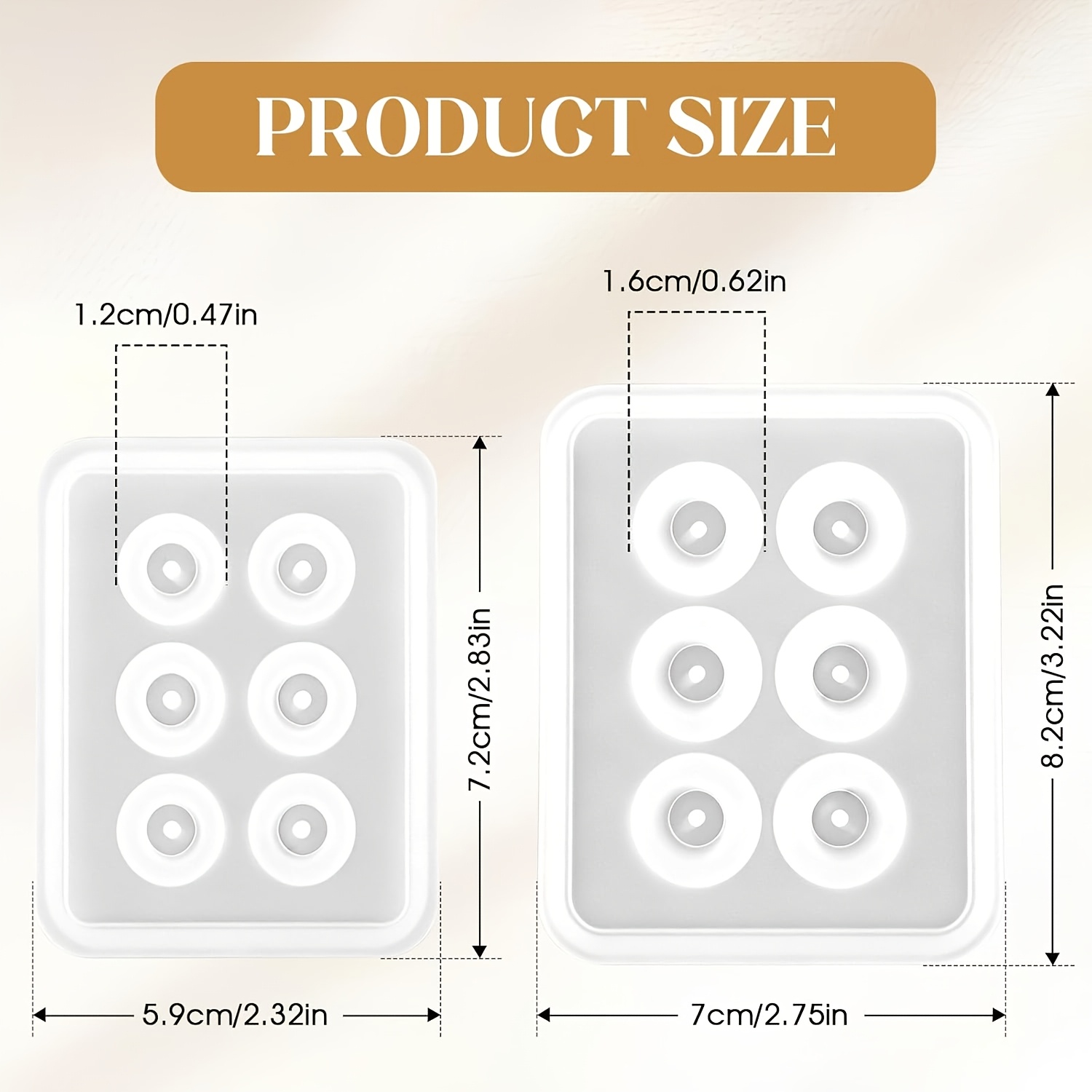 Two perforated spherical silic - Resin Jewelry Kit ulasan dan harga