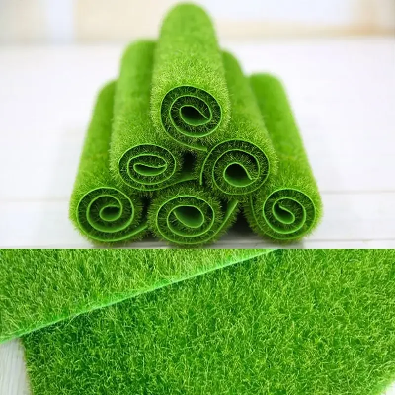 30x30cm Artificial Turf Fake M - Terrarium Moss Art ulasan dan harga