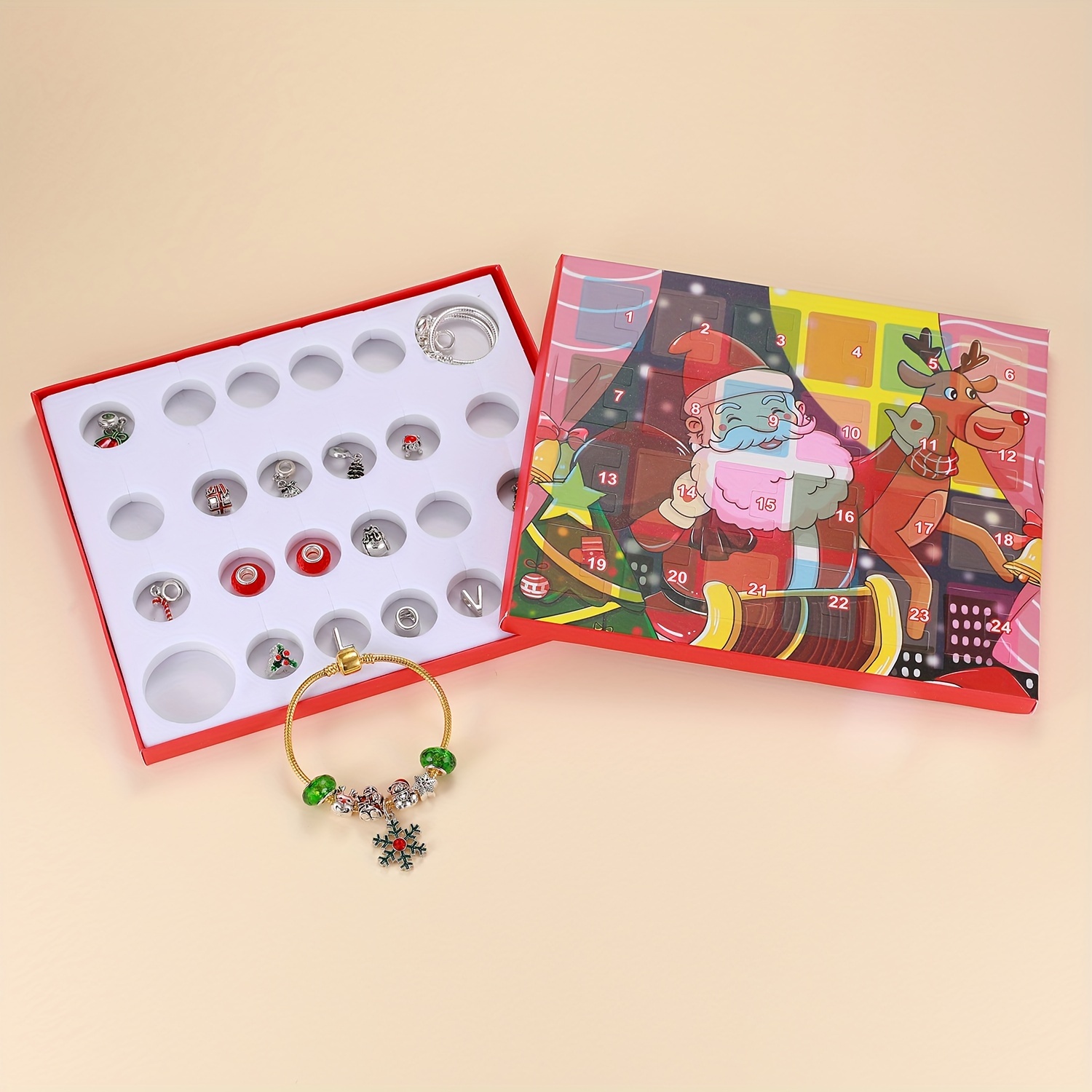 Snowman Christmas Advent Calen - Resin Jewelry Kit ulasan dan harga