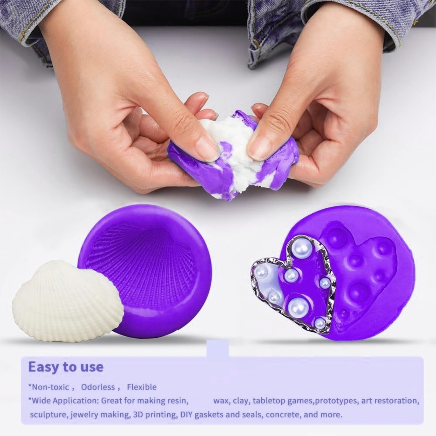 Silicone Putty - Flexible Sili - Resin Craft Kit ulasan dan harga