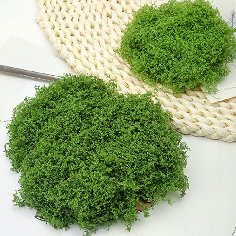 about 20g Artificial Green Pla - Terrarium Moss Art ulasan dan harga