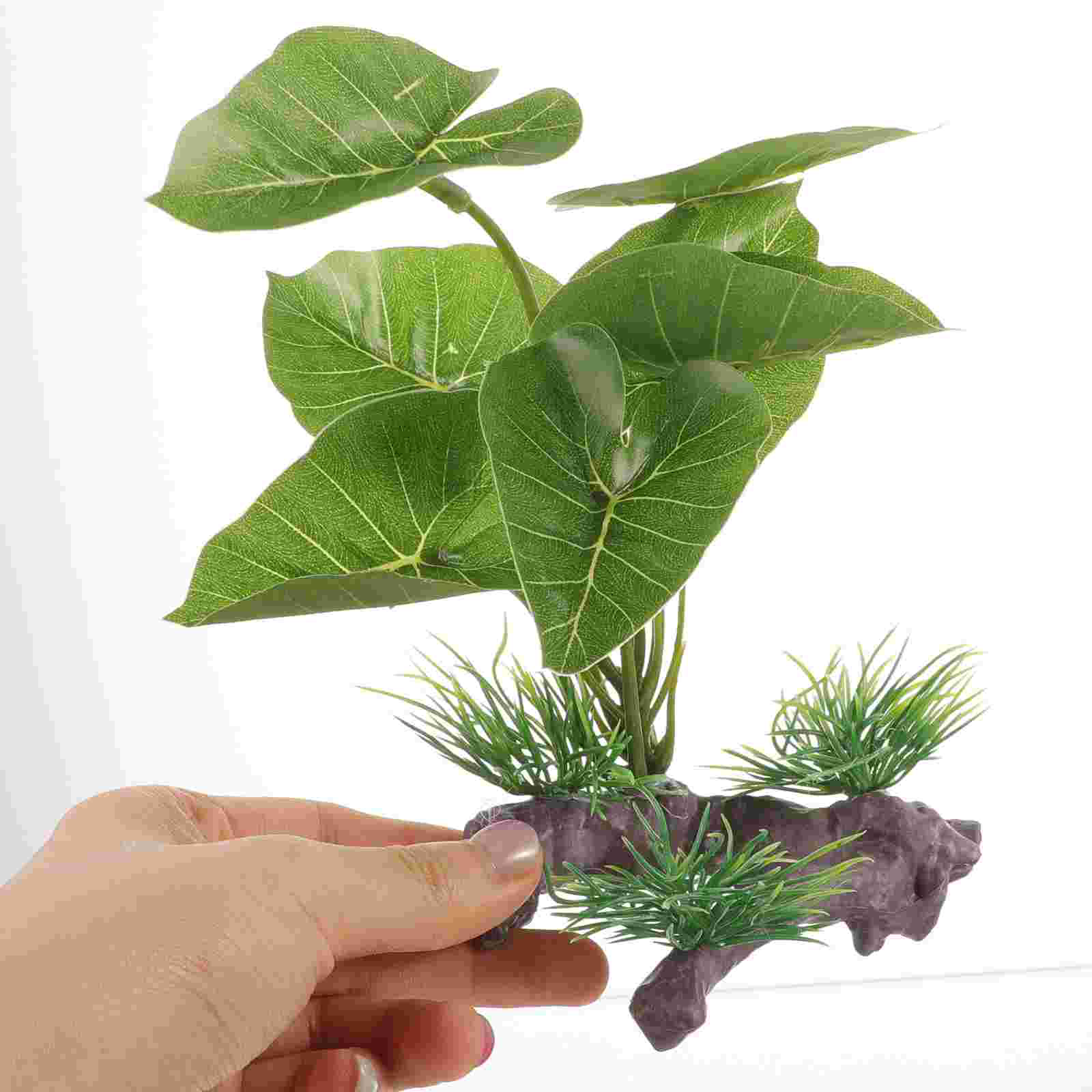 Fish Tank Artificial Water Pla - Terrarium Moss Art ulasan dan harga