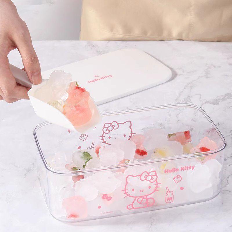 Anime Pink 3D Pink Hello Kitty - Silicone Mold Tray ulasan dan harga