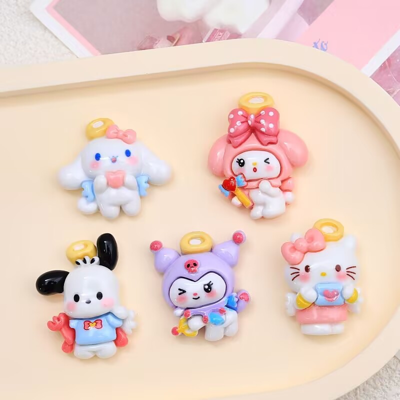 20PCS Resin Cartoon Angel DIY  - Resin Craft Ideas ulasan dan harga