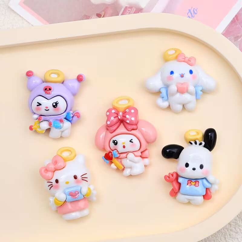 20PCS Resin Cartoon Angel DIY  - Resin Craft Ideas ulasan dan harga