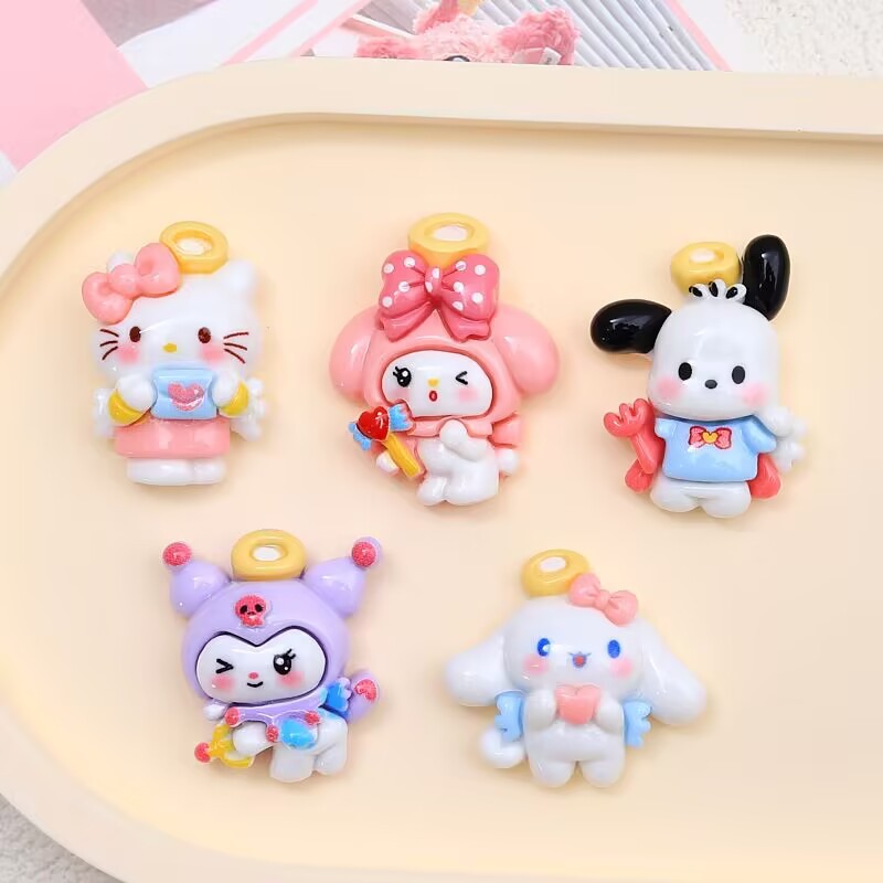 20PCS Resin Cartoon Angel DIY  - Resin Craft Ideas ulasan dan harga