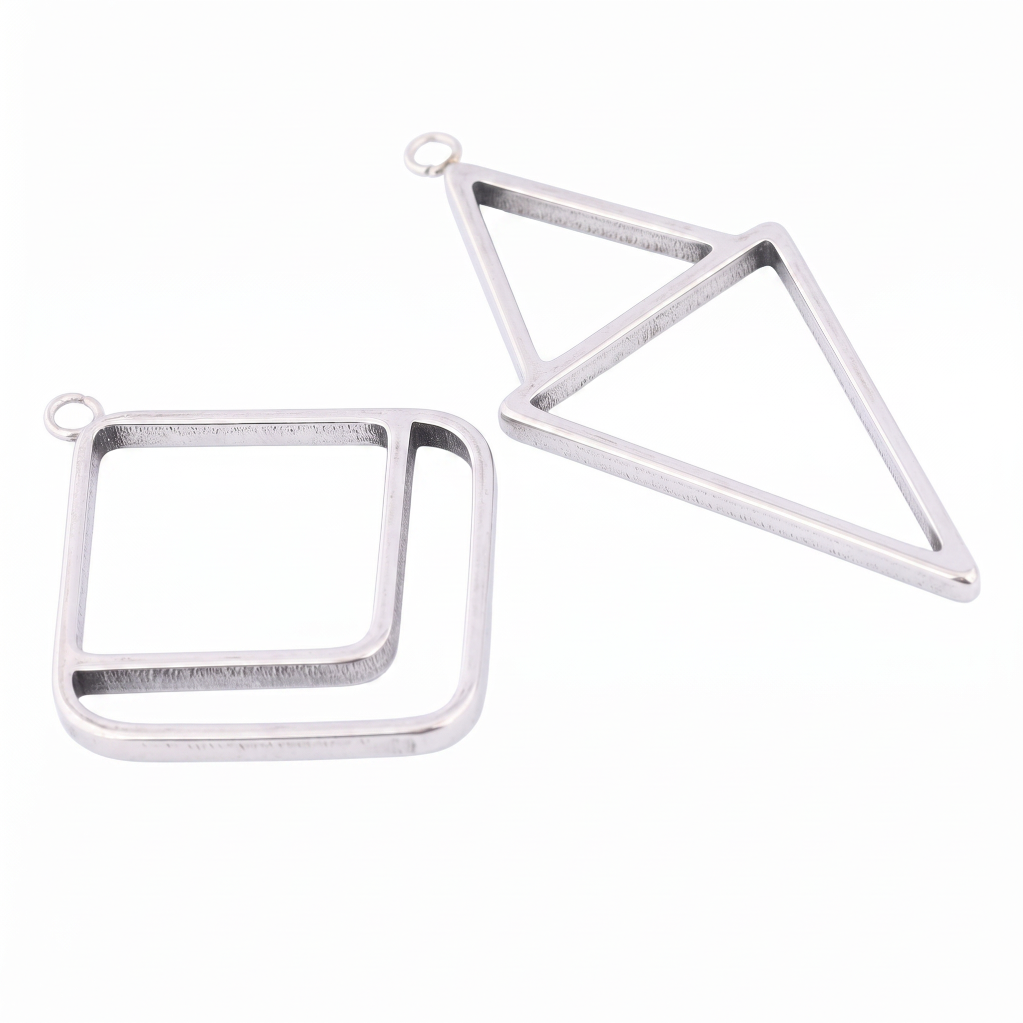 10pcs Square Triangle 3mm Thic - Resin Craft Projects ulasan dan harga