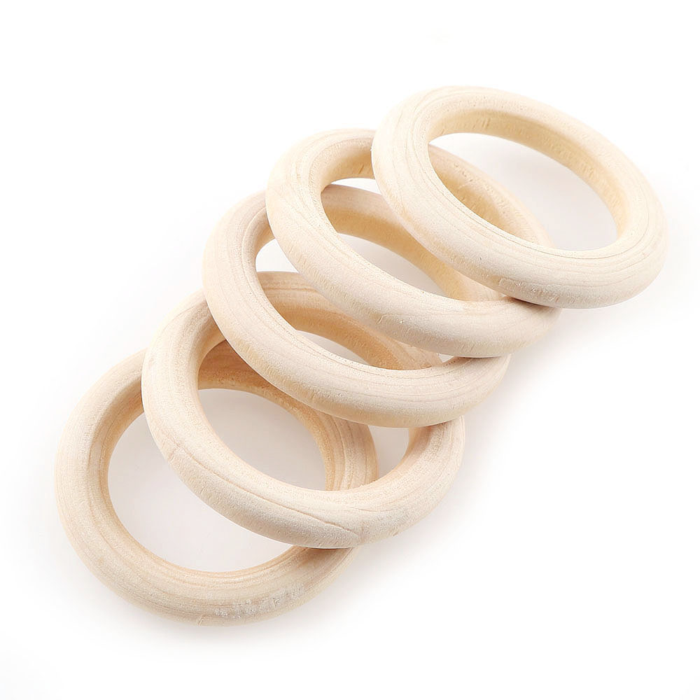 Unfinished Wooden Rings 20-60m - Wood Ring Blank ulasan dan harga