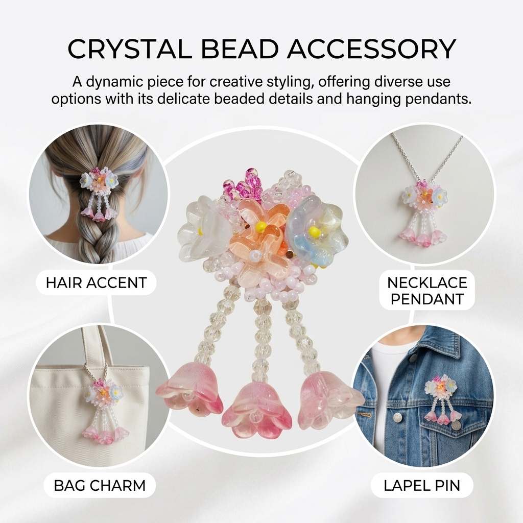 Resin Crystal Flower Tassel Pe - Flower Preservation Resin ulasan dan harga