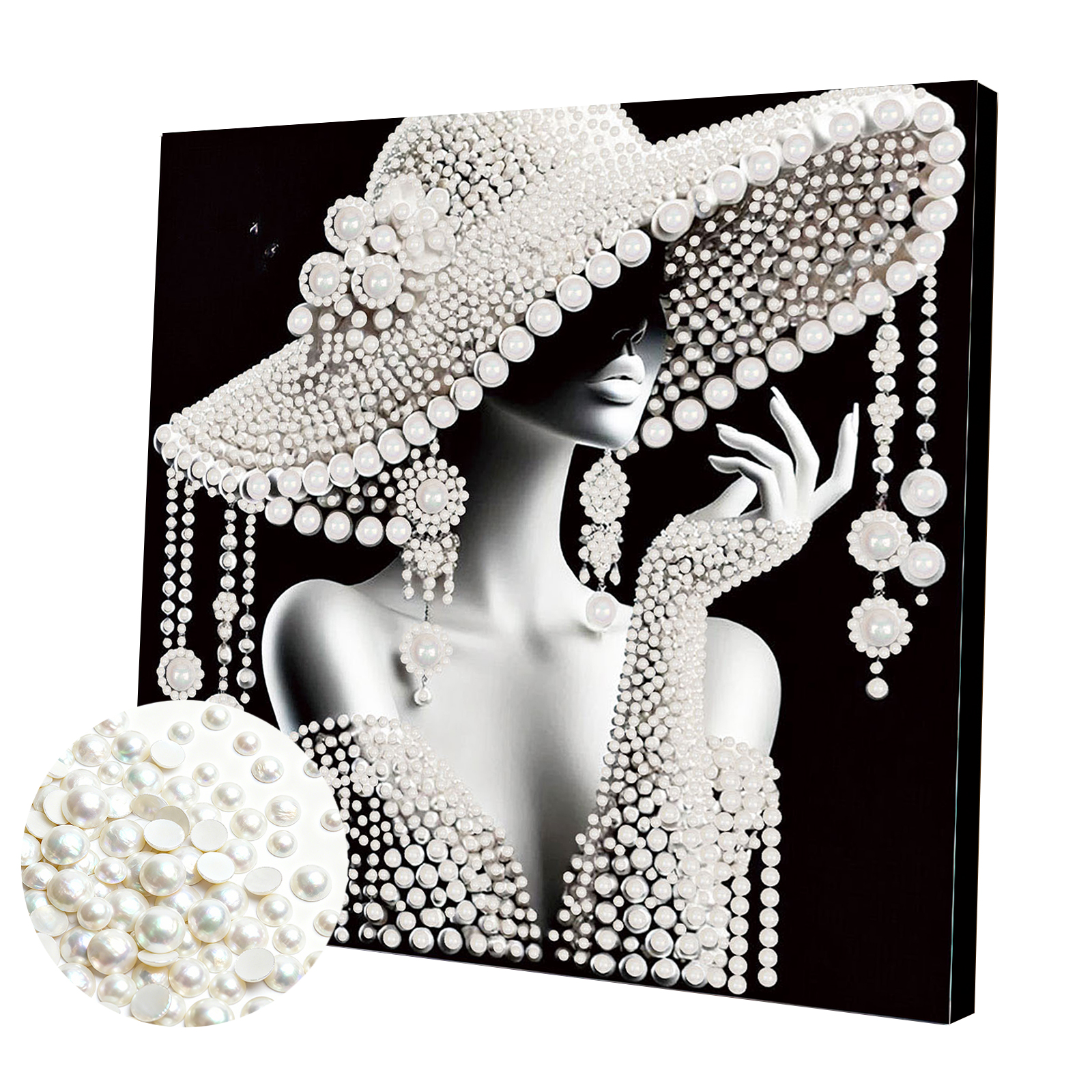 DIY Ladies Pearl Painting Art  - Resin Craft For Beginners ulasan dan harga