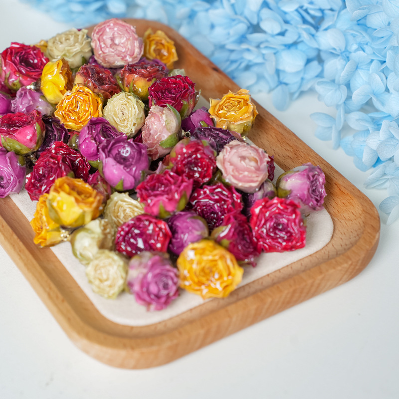 5pcs Drip Glue Roses Dried Flo - Dried Flower Bulk ulasan dan harga
