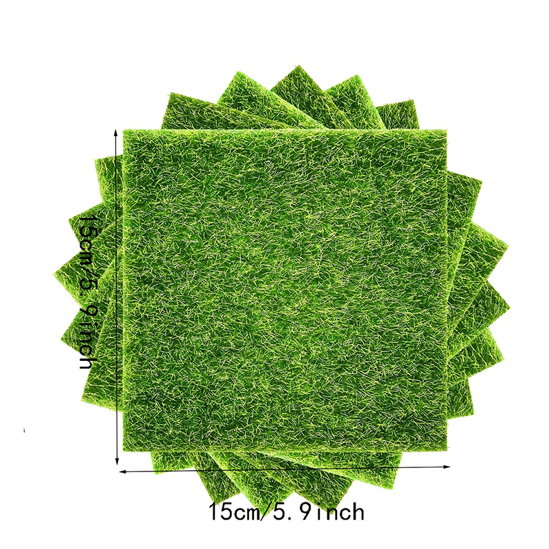 15cm/30cm Artificial Lawn Gras - Terrarium Moss Art ulasan dan harga