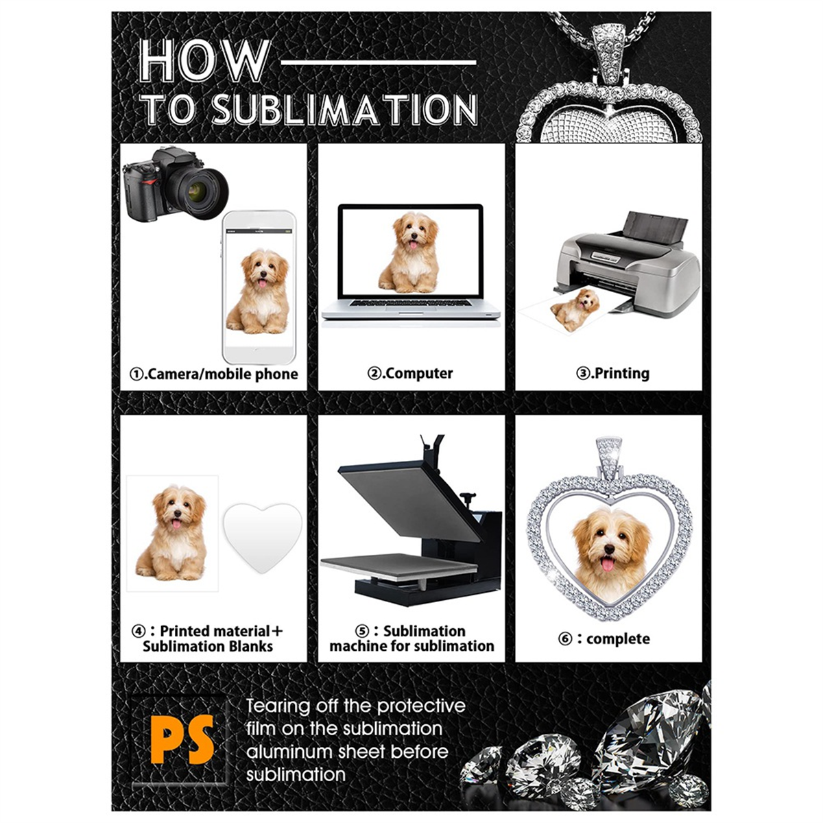 24Pcs Sublimation Rhinestone T - Bezels Set Pendant ulasan dan harga