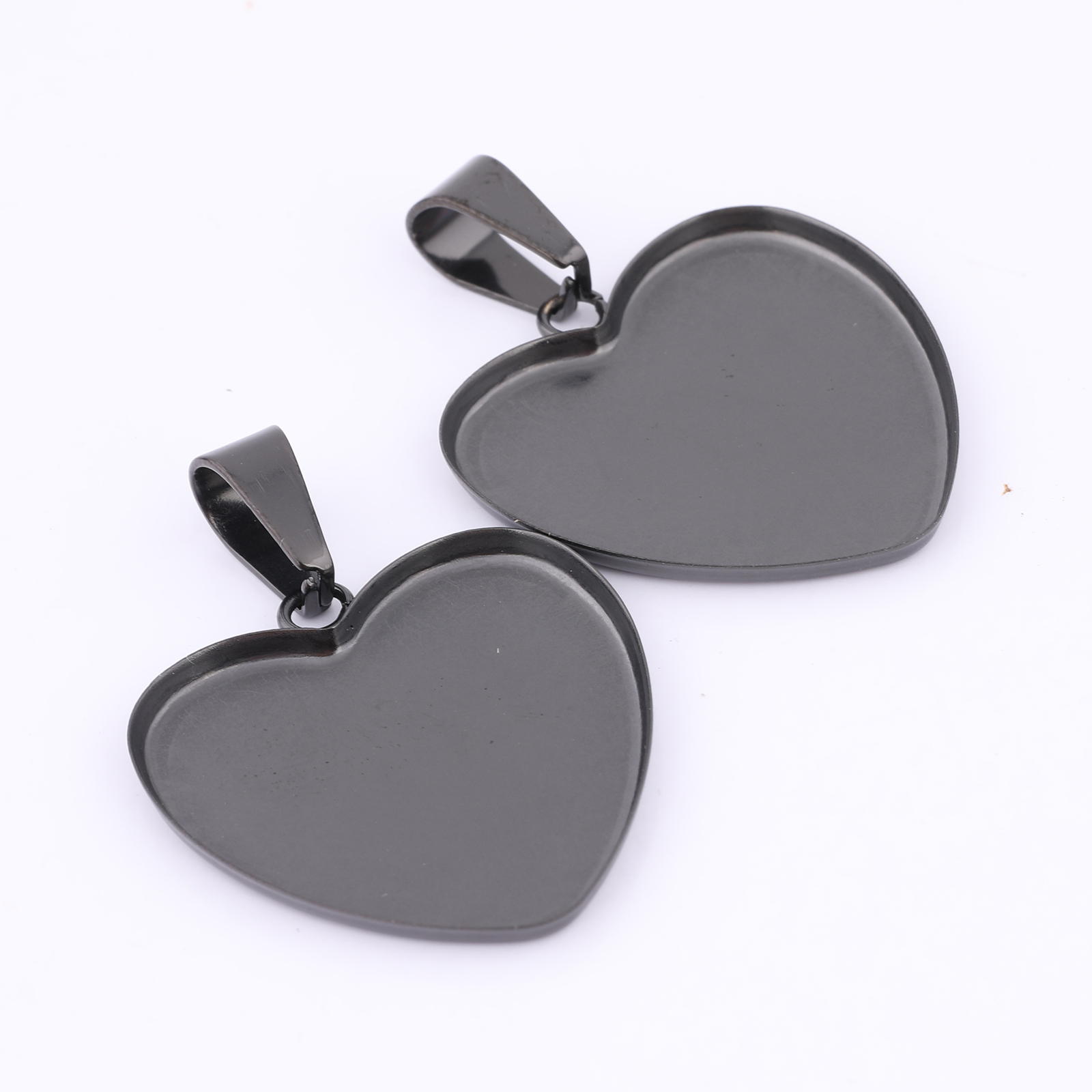 10pcs Stainless Steel Gold Pla - Bezels Set Pendant ulasan dan harga