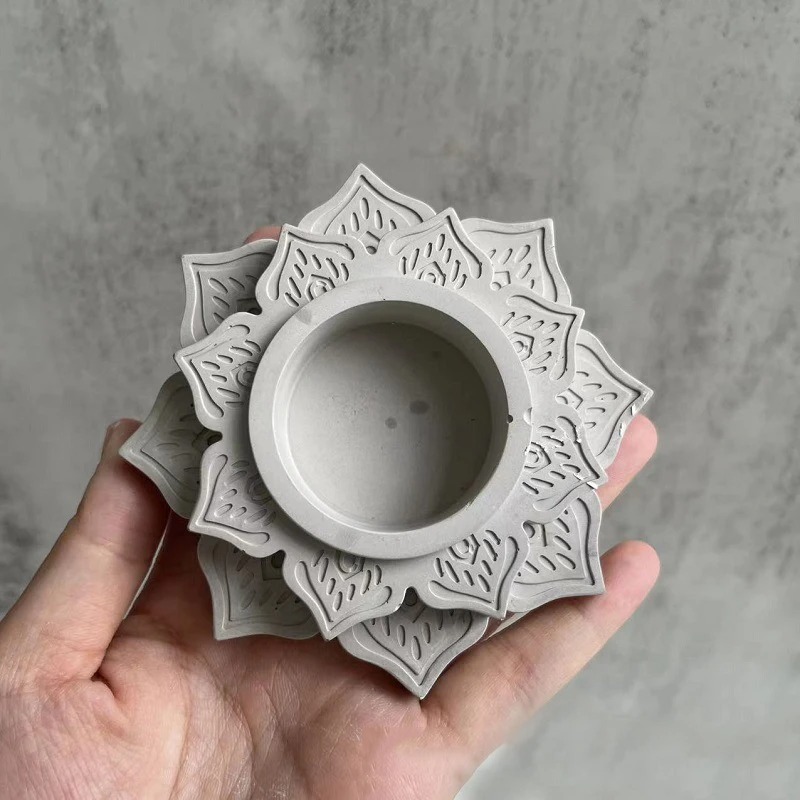 Concrete Candle Jar Silicone M - Serving Tray Mold ulasan dan harga