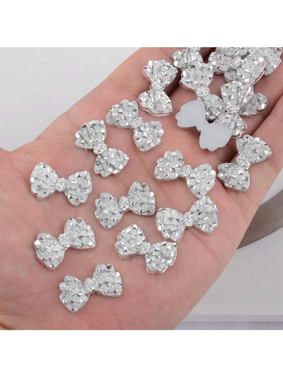 20pcs 1.4x2.3cm Flat Back Resi - Resin Crafts Diy ulasan dan harga