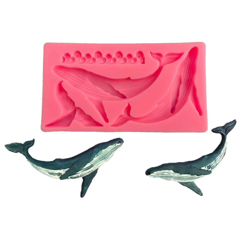 Whale Silicone Mold DIY Whale  - Resin Ocean Wave Mold ulasan dan harga