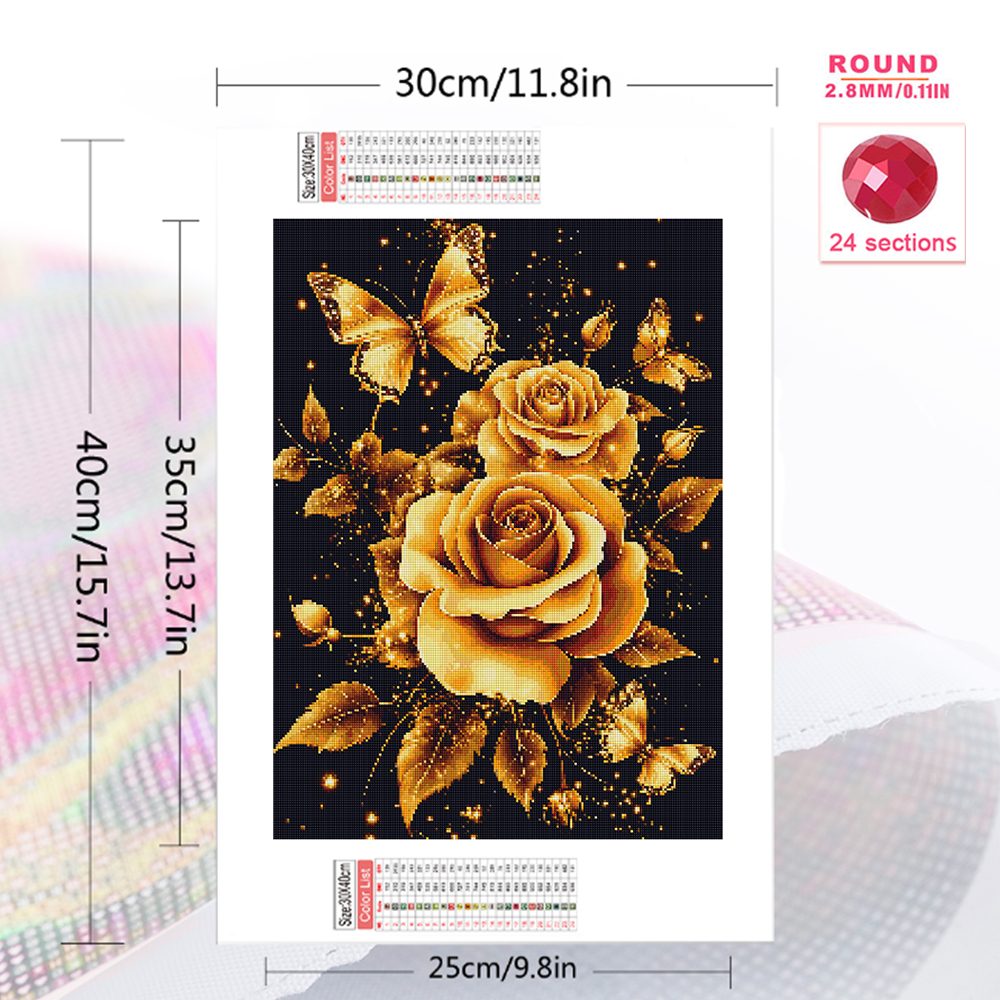 1PC frameless  Diamond Paintin - Resin Craft Ideas ulasan dan harga