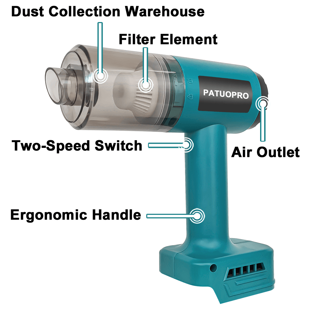 Mini Brushless Handheld Vacuum - Vacuum Chamber Small ulasan dan harga