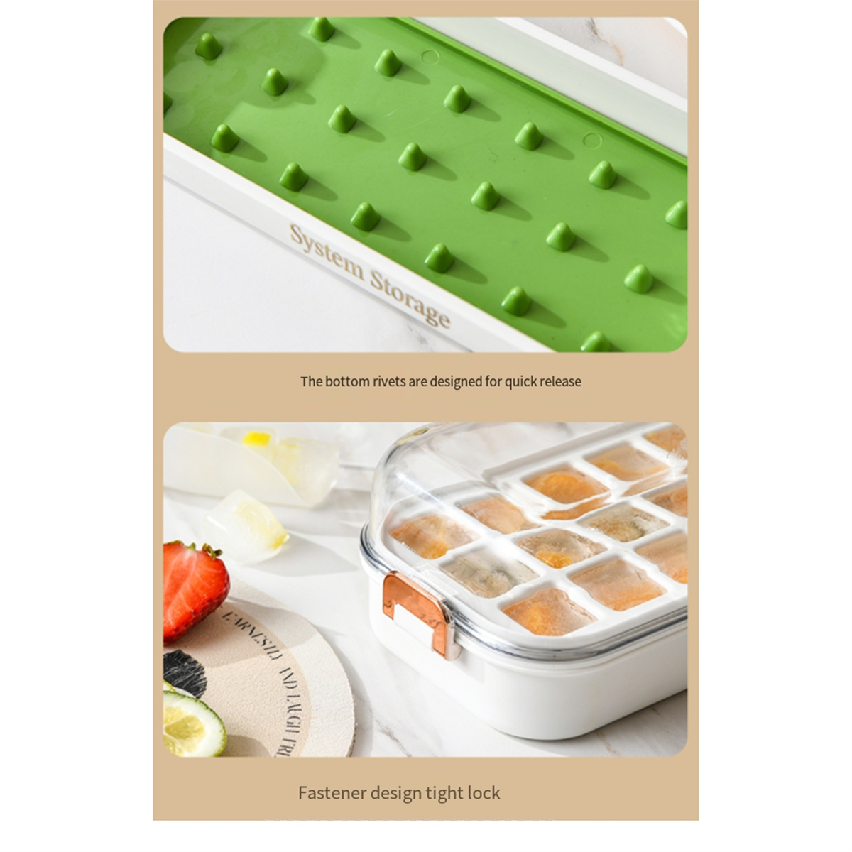 Y31A 24Grid Type Ice Tray Mold - Silicone Mold Tray ulasan dan harga