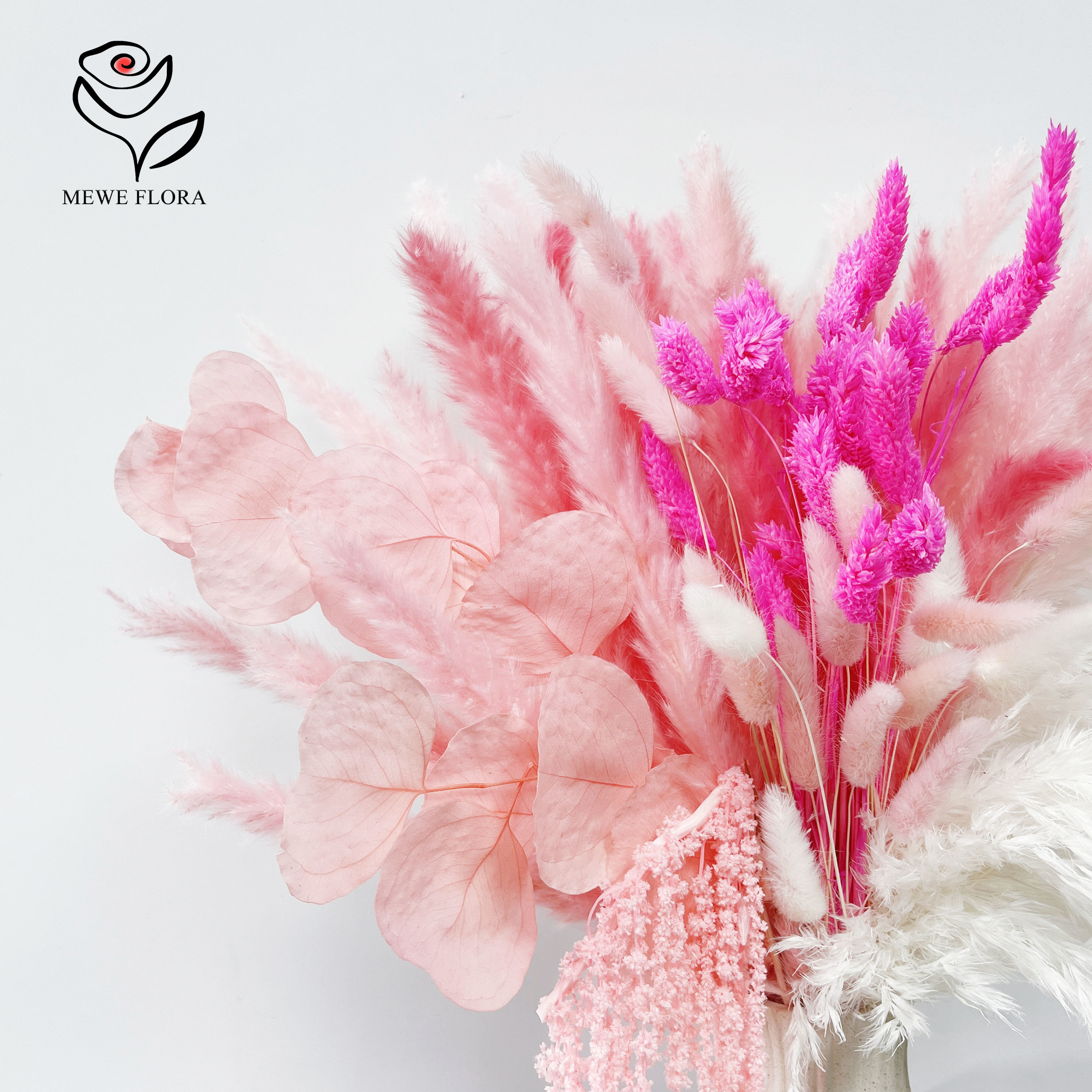 Natural Pampas Pink Dried Flow - Dried Flower Bulk ulasan dan harga