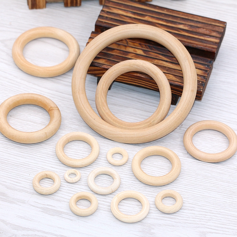 25-80mm Natural Wood Large Woo - Wood Ring Blank ulasan dan harga
