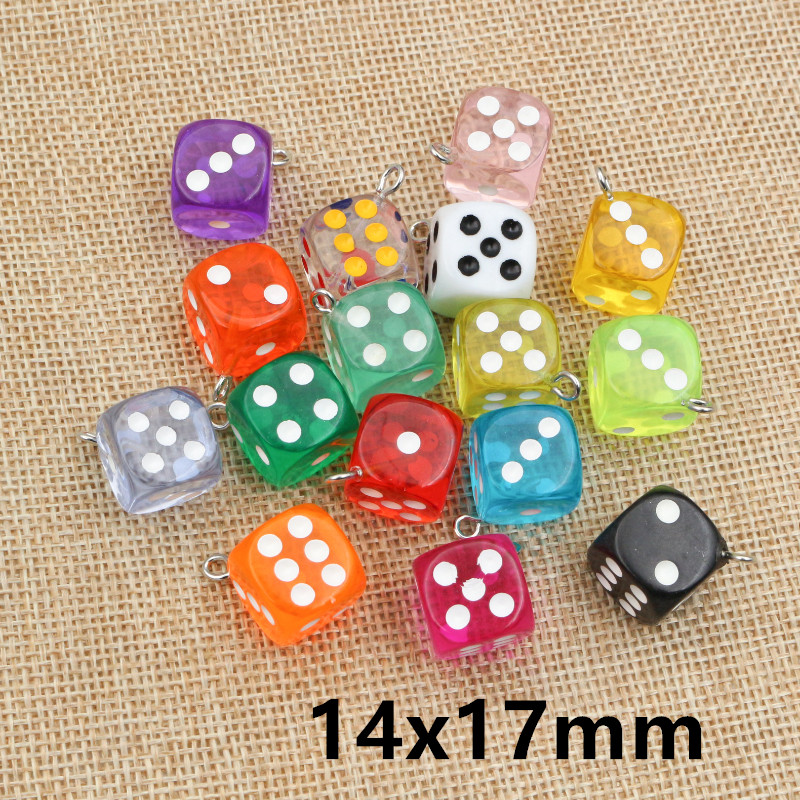 10PCS Resin Pendant Charms Rab - Resin Craft Supplies ulasan dan harga