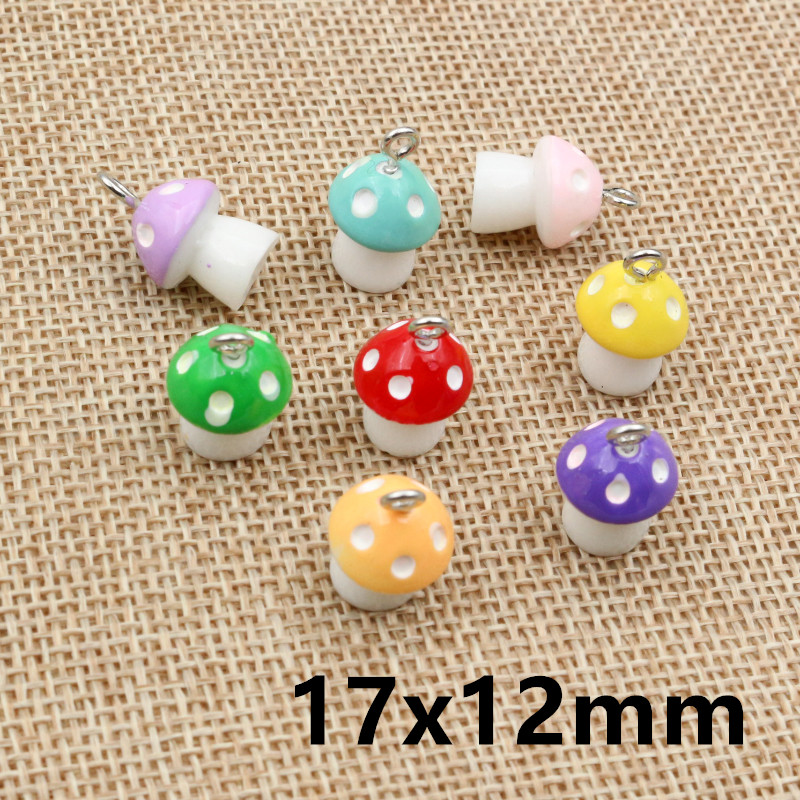 10PCS Resin Pendant Charms Rab - Resin Craft Supplies ulasan dan harga