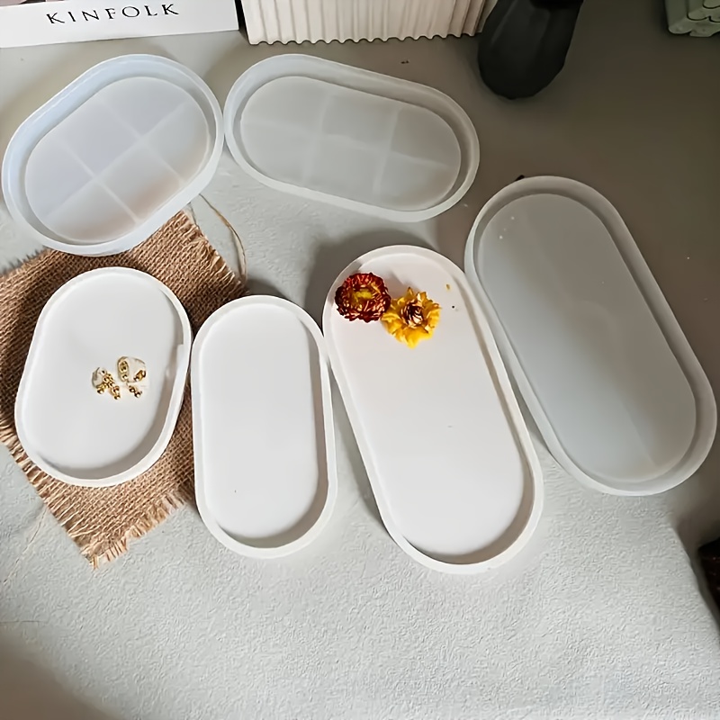 Oval silicone mold for concret - Serving Tray Mold ulasan dan harga