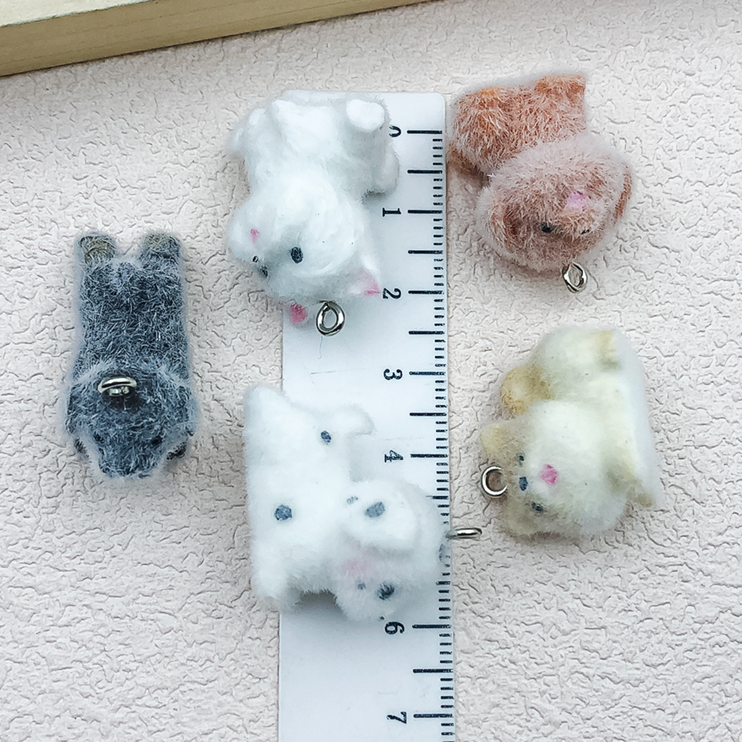 5pcs&1pc Flocked Resin Animal  - Resin Craft Kit ulasan dan harga