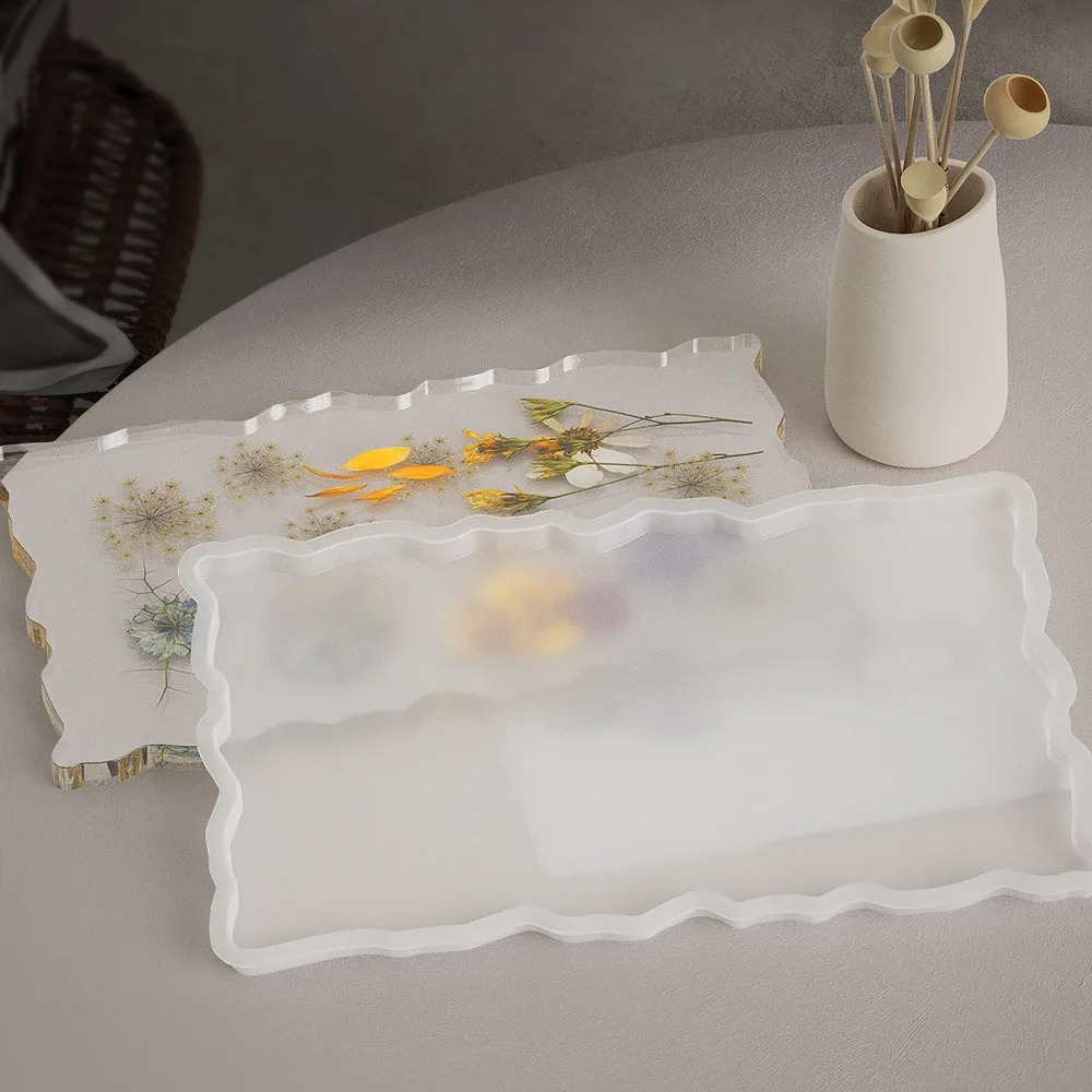 Tray Epoxy Resin Silicone Mold - Serving Tray Mold ulasan dan harga