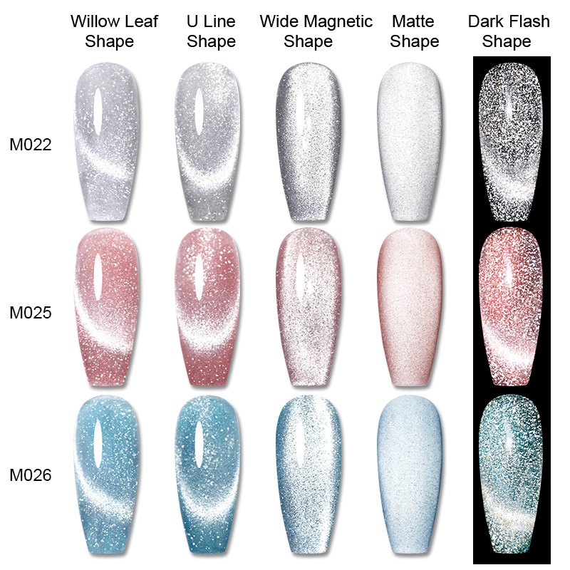 UR SUGAR 4PCS Glitter Cat Magn - Resin Glitter Pack ulasan dan harga