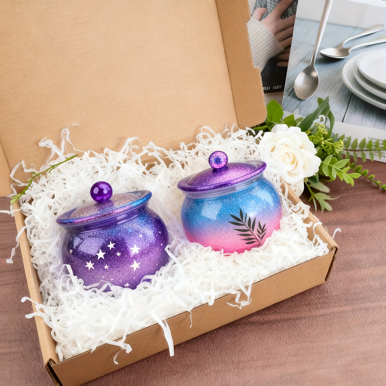 1 set of round resin can molds - Resin Jewelry Kit ulasan dan harga