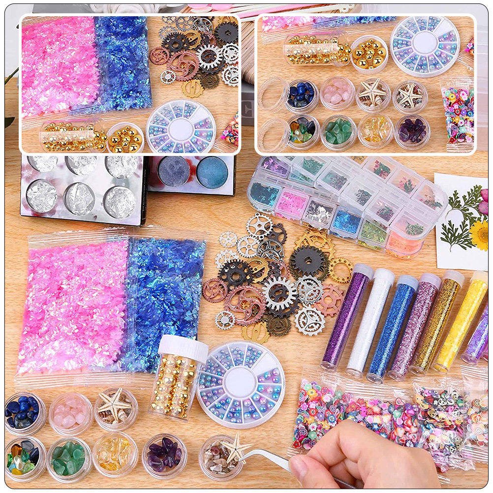 1Set Crystal Epoxy Resin Craft - Resin Craft For Beginners ulasan dan harga