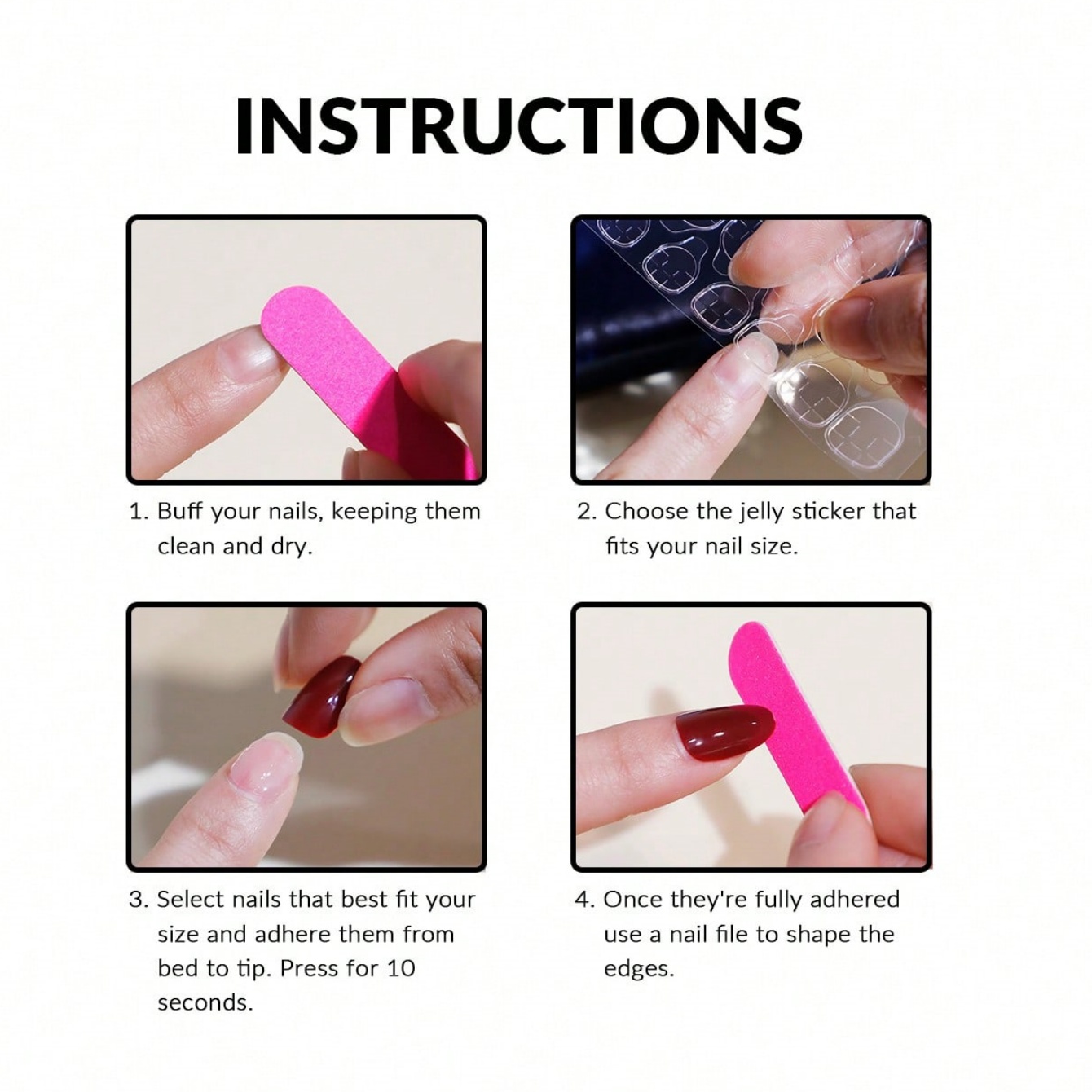 10pcs pure hand pressed short  - Resin Craft Material ulasan dan harga