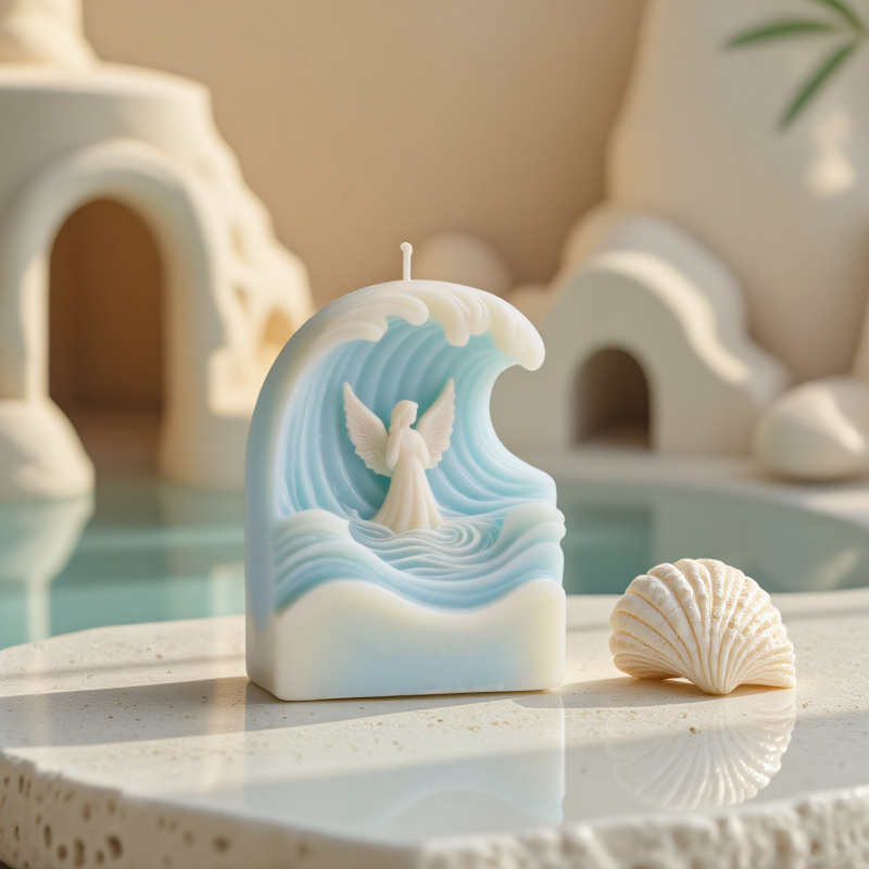 2pcs Wave Angel Silicone Mold  - Resin Ocean Wave Mold ulasan dan harga